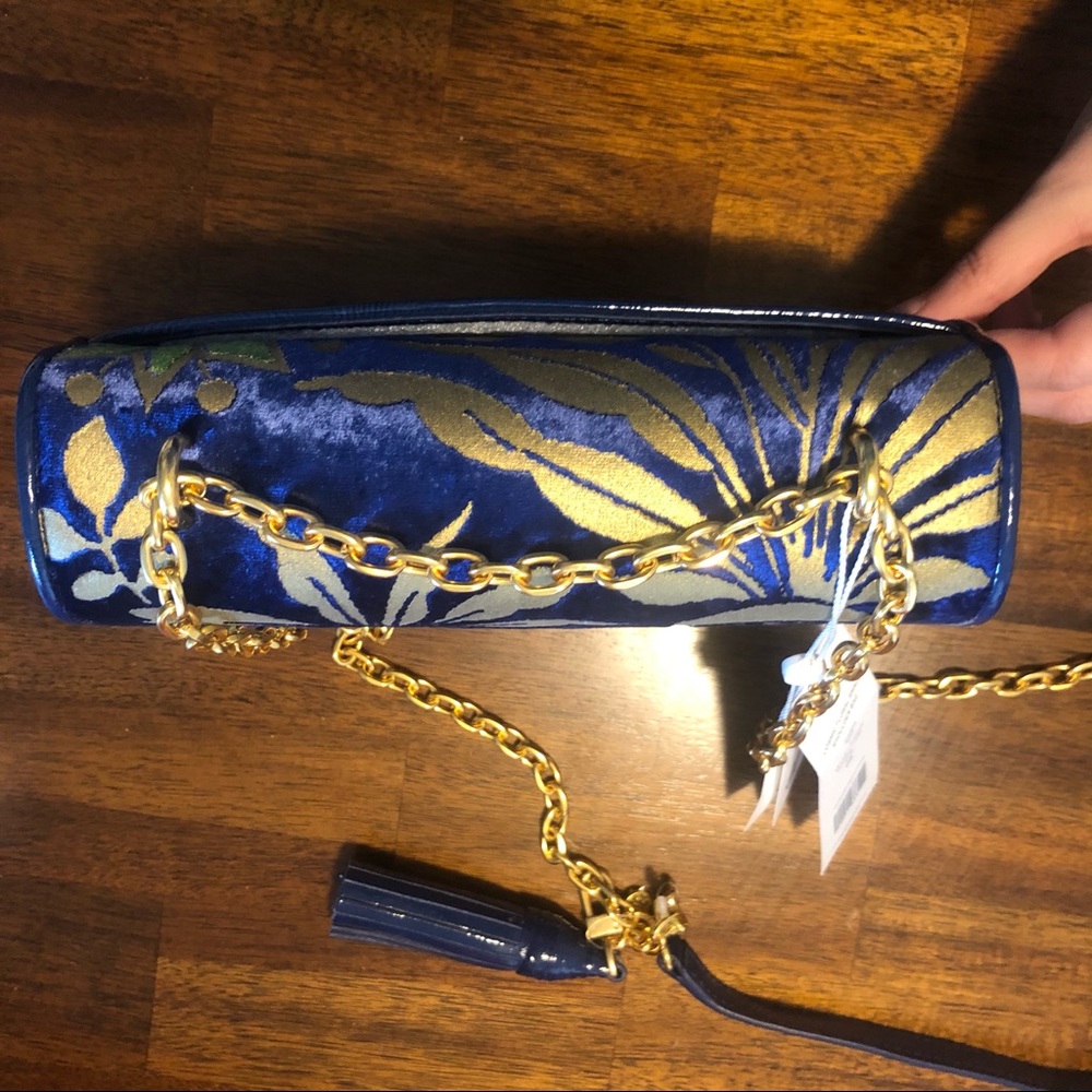 Tory Burch Cosmic Floral Crossbody Bag - Picture 12 of 14